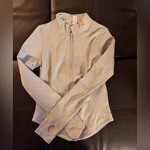 Light green Zip-Up Jacket